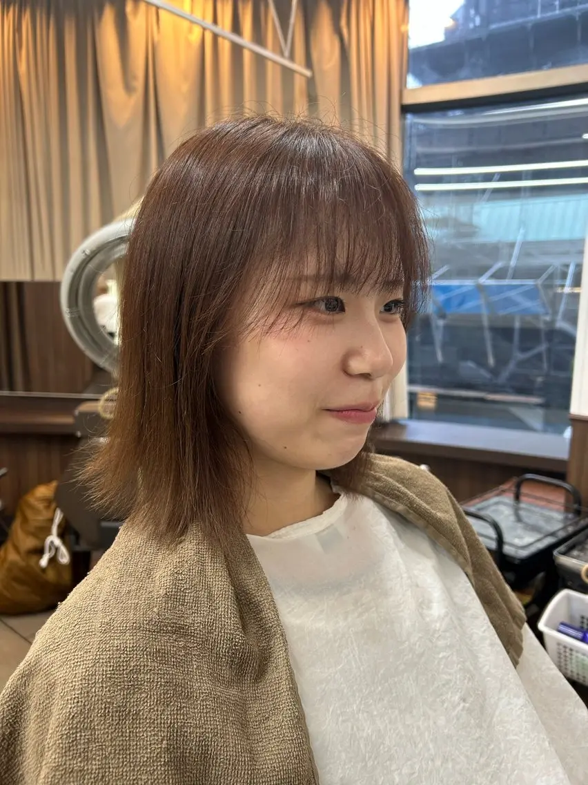 ミディアム トリートメント ヘッドスパ 笹川 修人のヘアスタイル