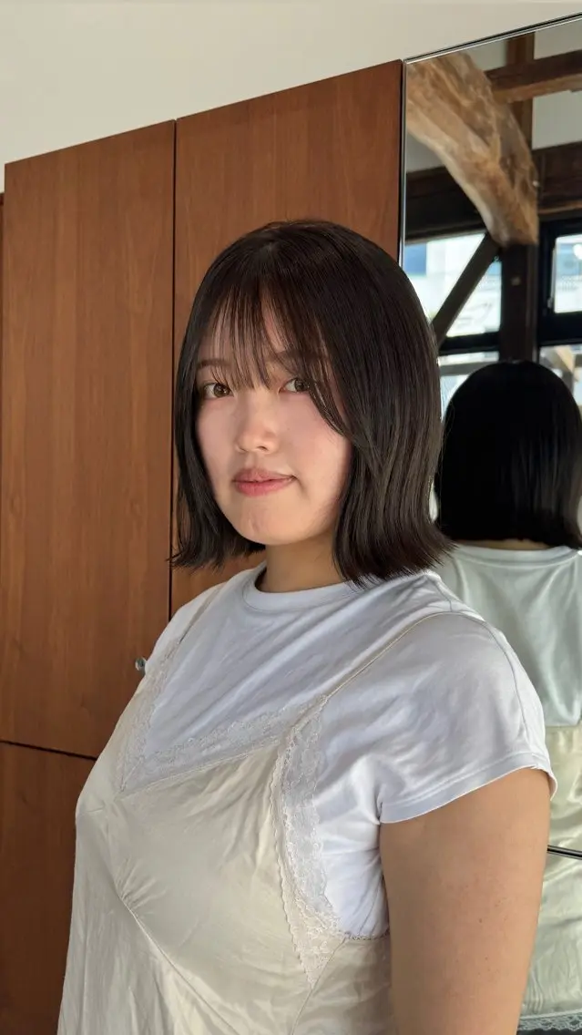 ミディアム kage Nanamiのヘアスタイル