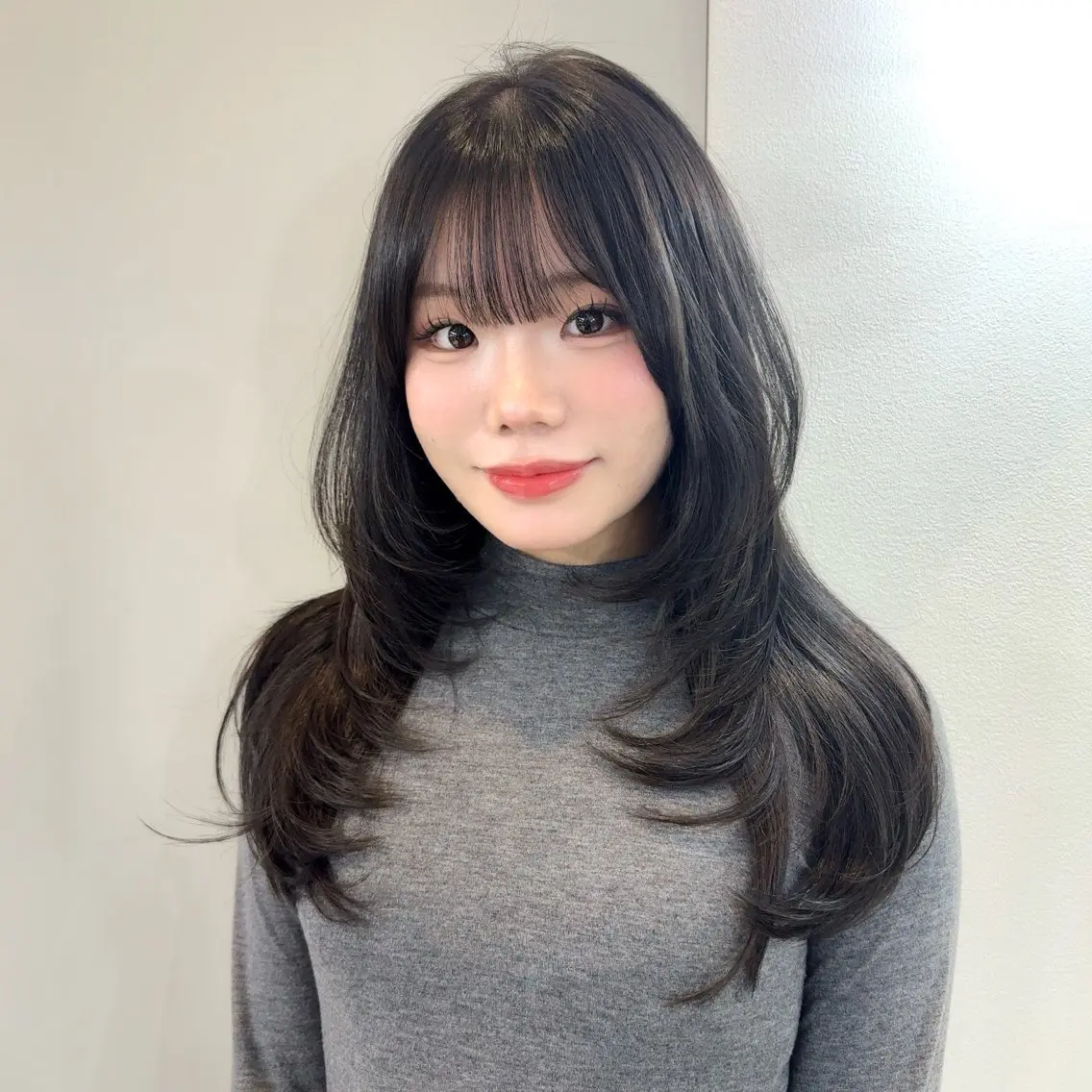 💗レイヤーカット💗カット+Aujua3stepトリートメント【原宿/レイヤーカット/ハッシュカット/ロング料金なし】の写真