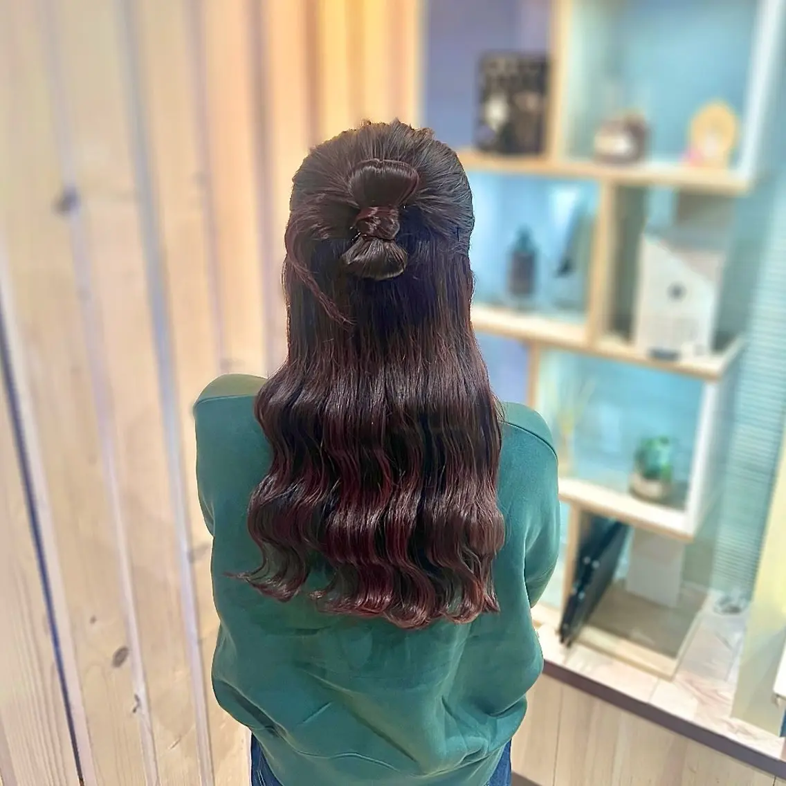 カラー ブラウンカラー ピンクカラー AmiDA 常光のヘアスタイル