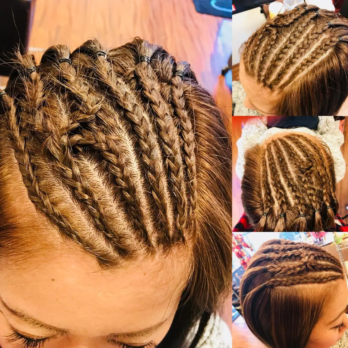 ✨コーンロウ✨ 本田さゃかのヘアスタイル