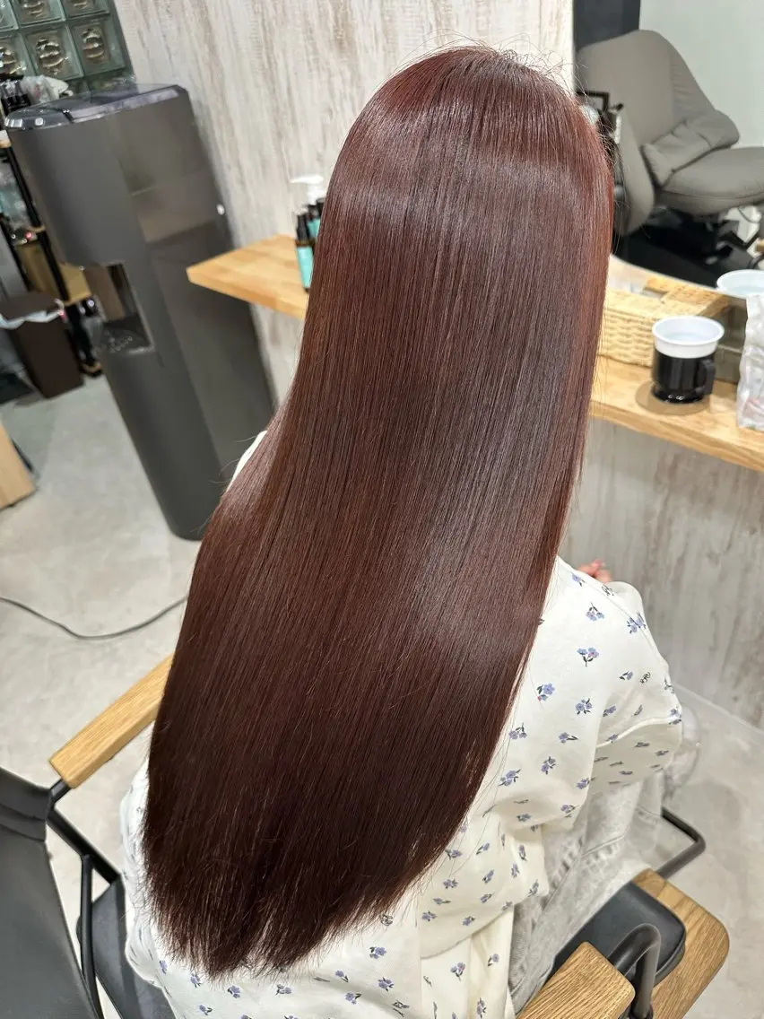 ロング カラー カット ヘアカラー トリートメント &y〜waito〜 鈴木悠平のヘアスタイル