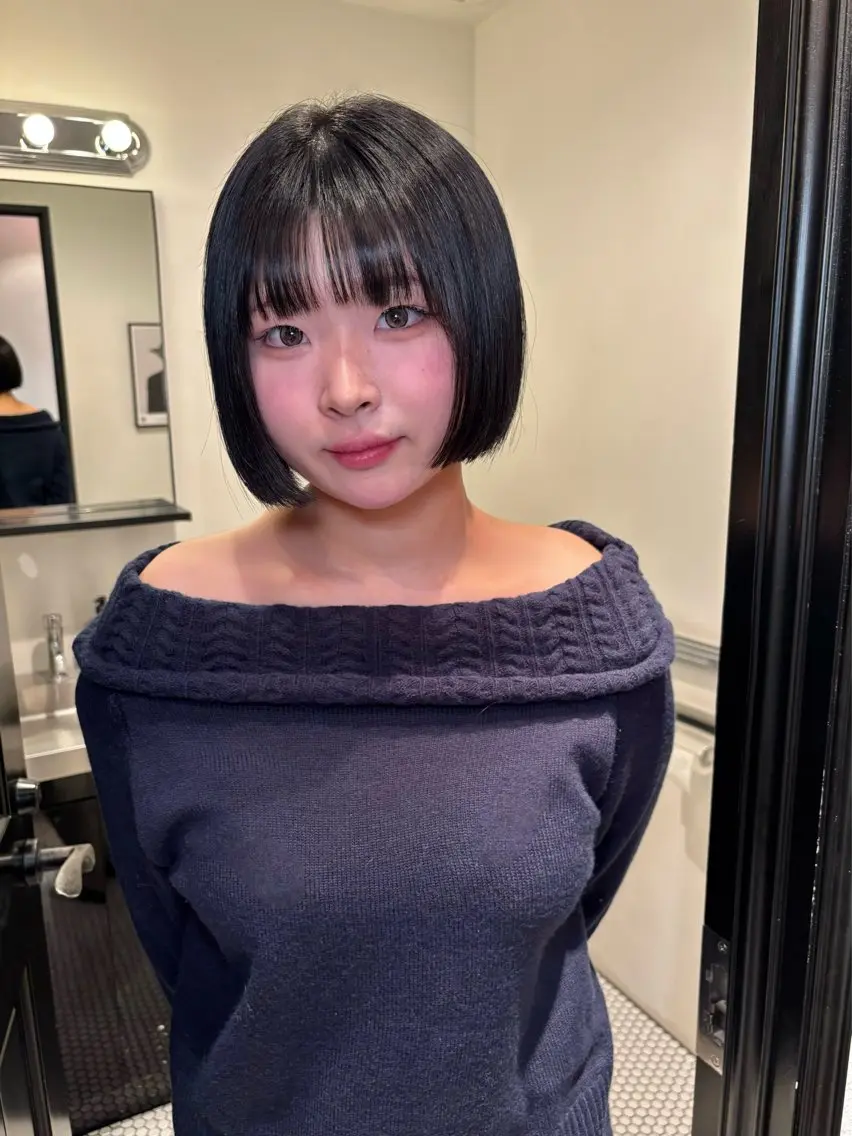 ショート rizu🤎/ ボブ /ブラウンカラーのヘアスタイル