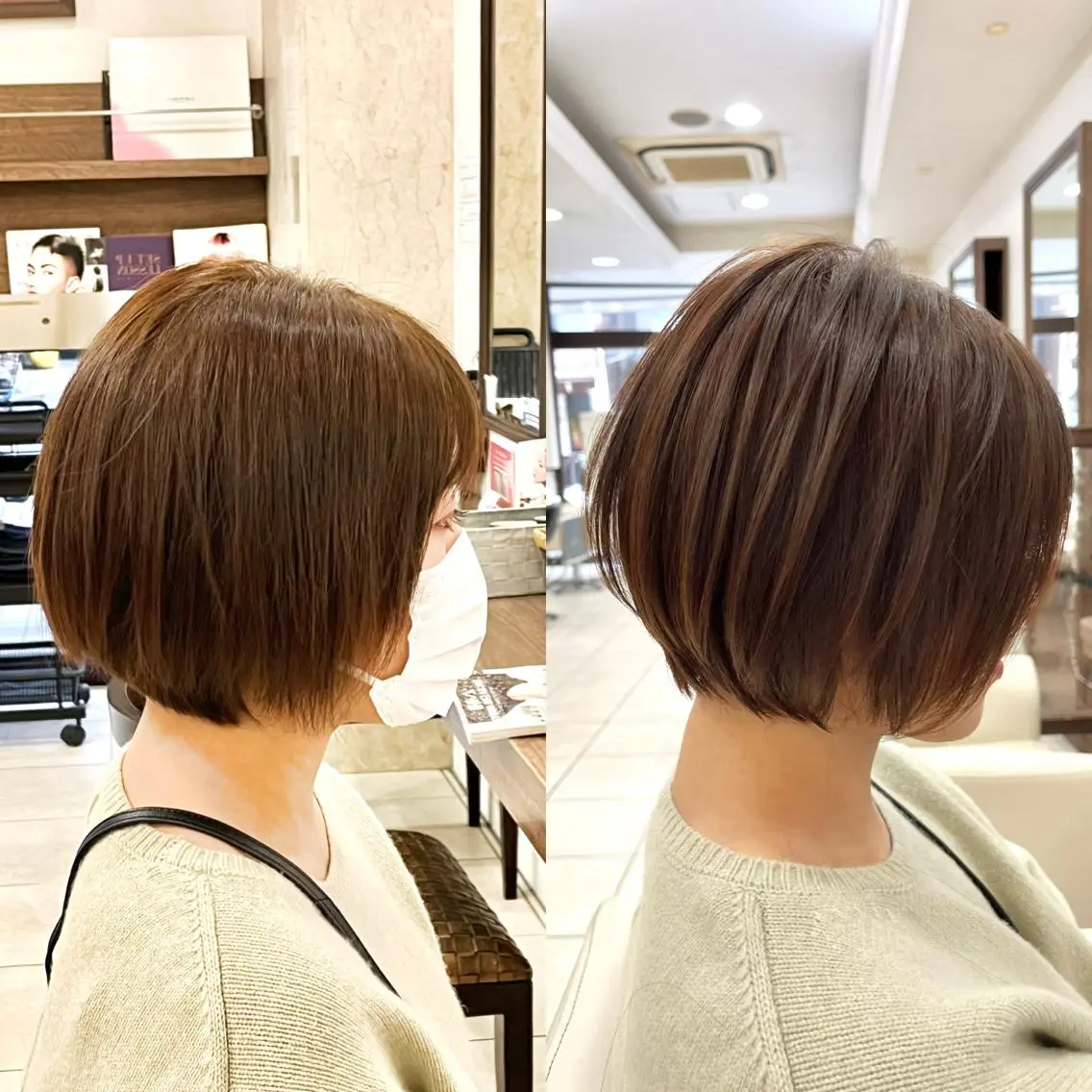 ショート ミセス ショートヘア 小顔カット カット ヘアカラー トリートメント 《大人気髪質改善》 プログレス国分寺店のヘアスタイル