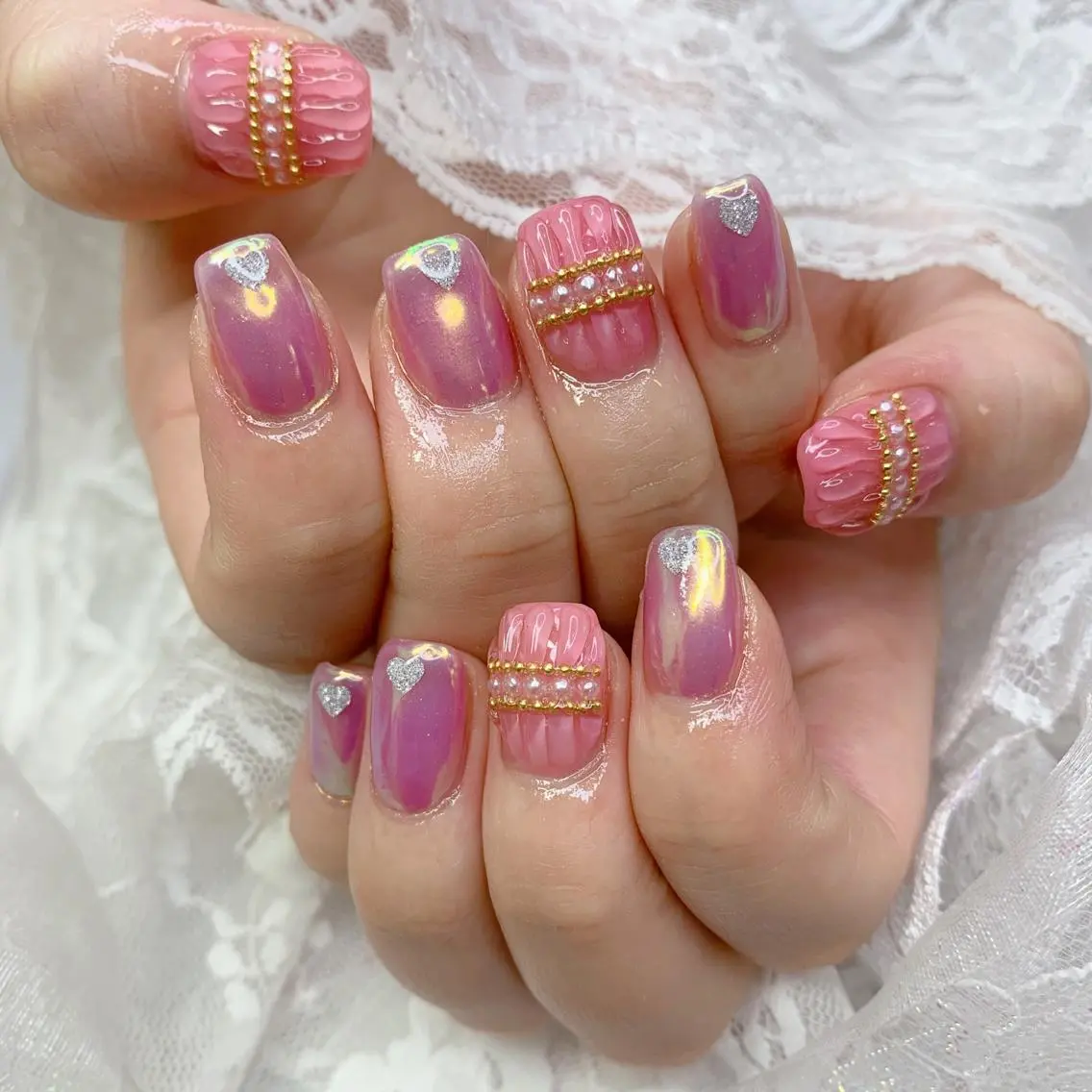 ネイル ハンドネイル La neige* yuki 🐩🌙のネイルデザイン