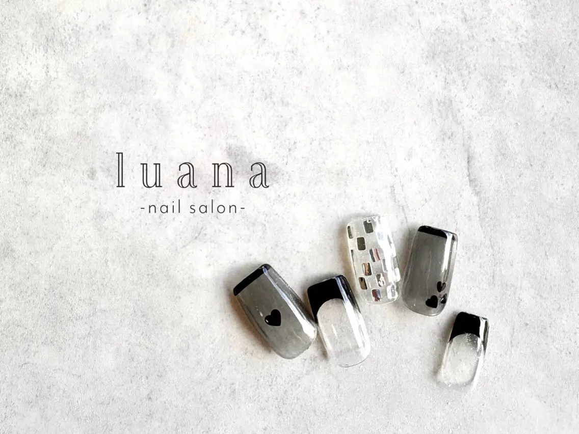 ネイル フットネイル ジェルネイル 韓国ネイル マグネットネイル 持ち込み ハンドネイル luana ネイルサロンのネイルデザイン