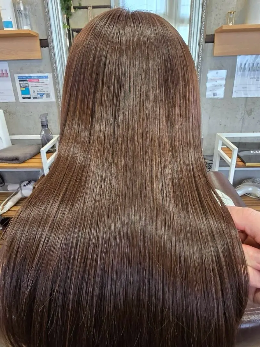 ロング カラー La Ruelle yoko🐈髪質改善のヘアスタイル