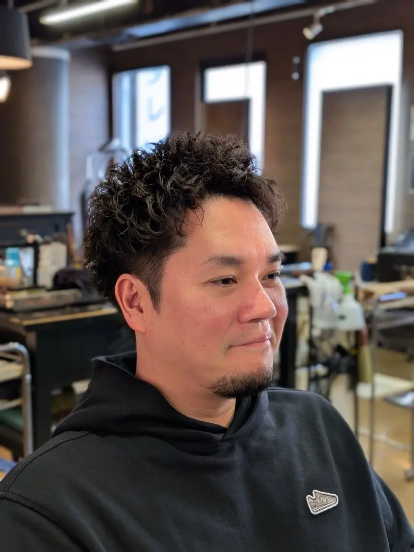 ショート メンズ 衛藤 星芭のヘアスタイル