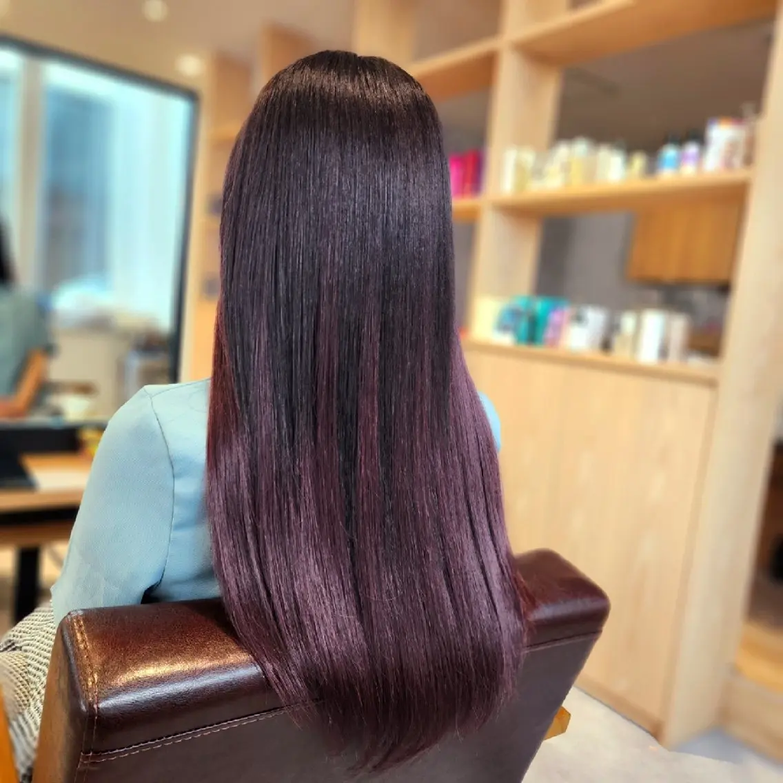 カラー グラデーションカラー シールエクステ🎀 ホシノ🕒ユウカのヘアスタイル