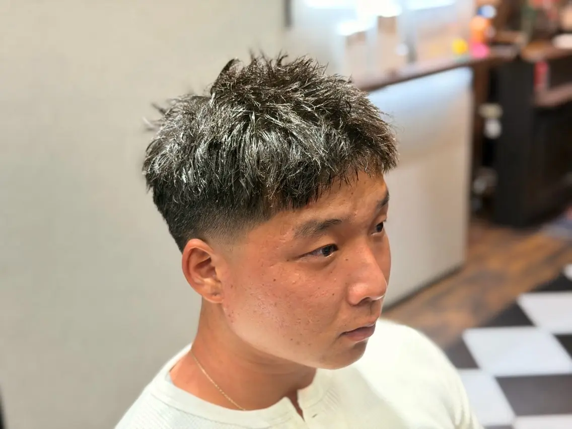 ショート メンズ カット メンズショート! Taiyo 🇺🇸のヘアスタイル