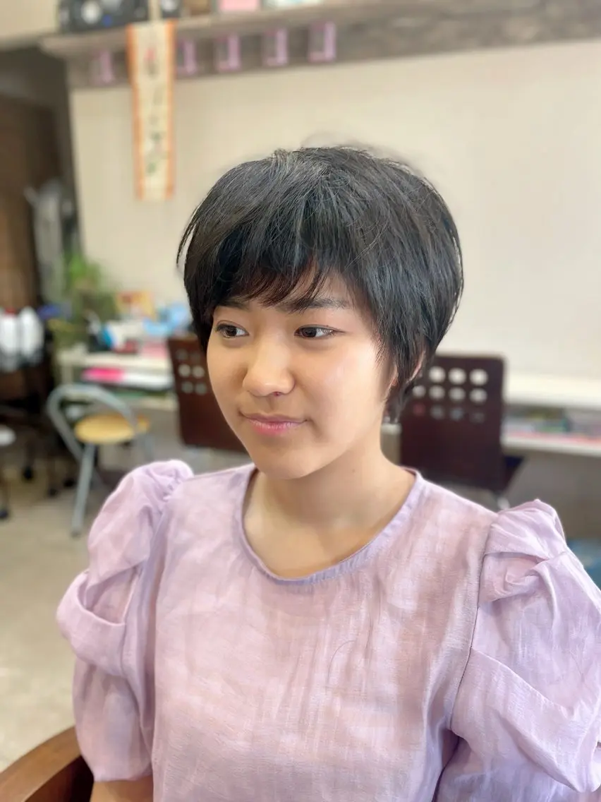 ショート カラー/フリーランス 鈴木 亜紀子のヘアスタイル