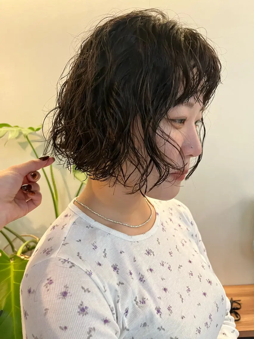ショート ボブ ショートヘア レイヤーカット\ウル フ　chinatsuのヘアスタイル