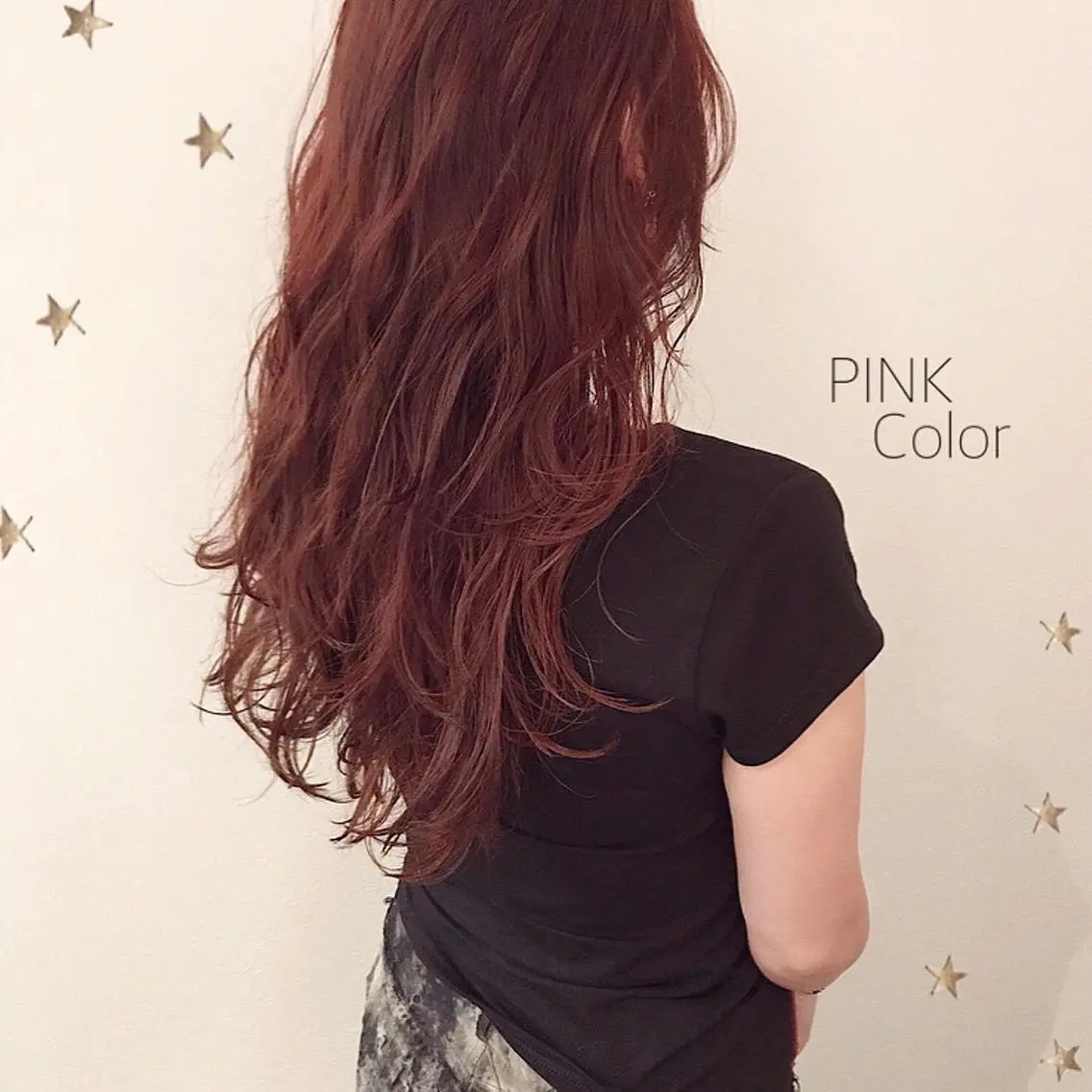 ロング カラー 市川 千夏のヘアスタイル