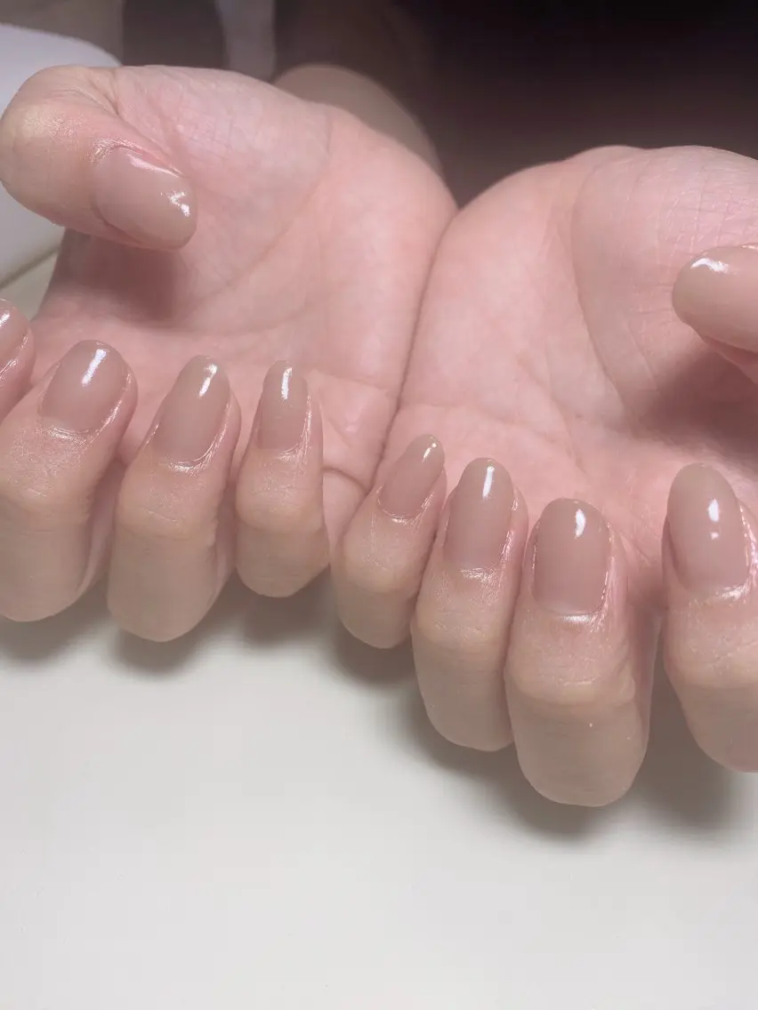 ネイル オフィスネイル ハンドネイル Nail Salon K 🧸美爪育成のネイルデザイン