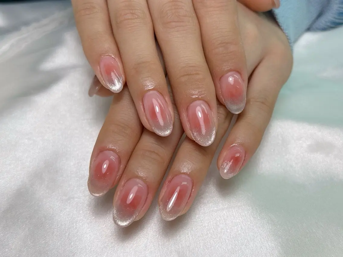 ネイル チークネイル ワンホンネイル ハンドネイル lucky nail 歌舞伎町のネイルデザイン