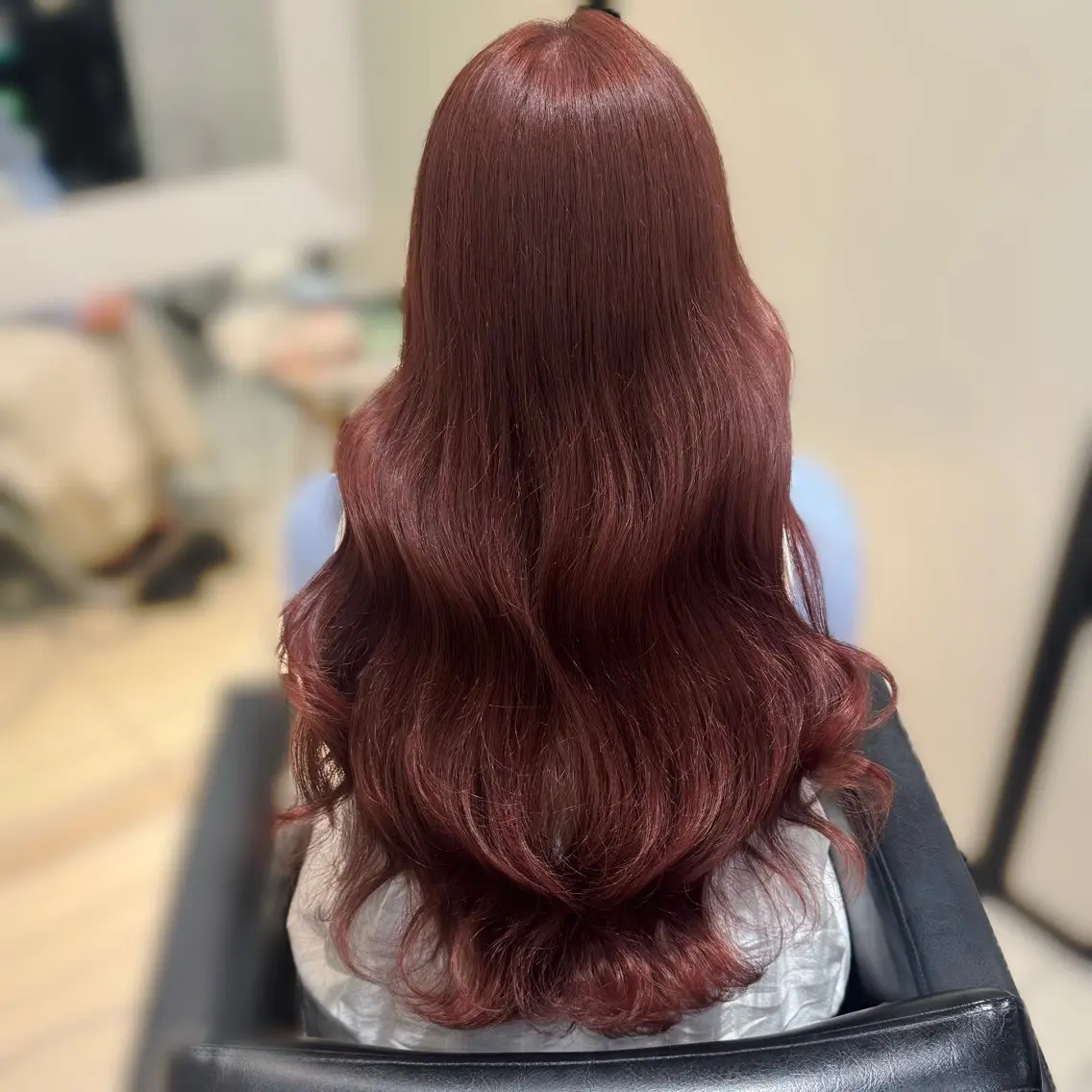 ロング カラー カット ヘアカラー トリートメント ブリーチなしカラー kana🐱のヘアスタイル