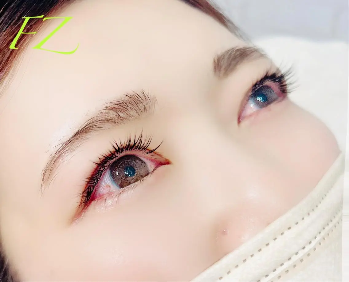マツエク・マツパ ケラチンラッシュリフト バインドロック 束感まつ毛 Cカール キュート マツエク eyelash presh yukaのマツエク・マツパデザイン