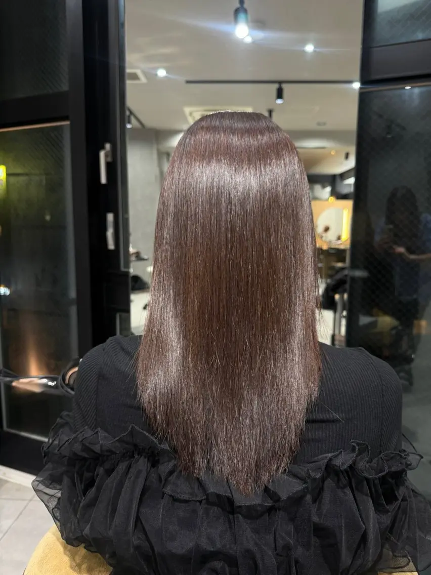 カラー ヘアカラー トリートメント 福岡美髪矯正 /Rinonのヘアスタイル