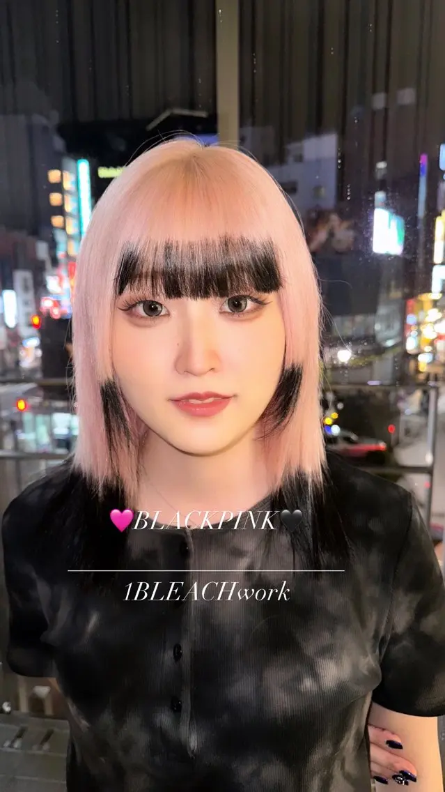 セミロング ‪❥ブリーチ💗 MIKUのヘアスタイル