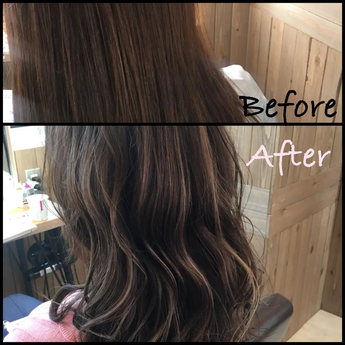 セミロング 土屋 ゆうこのヘアスタイル
