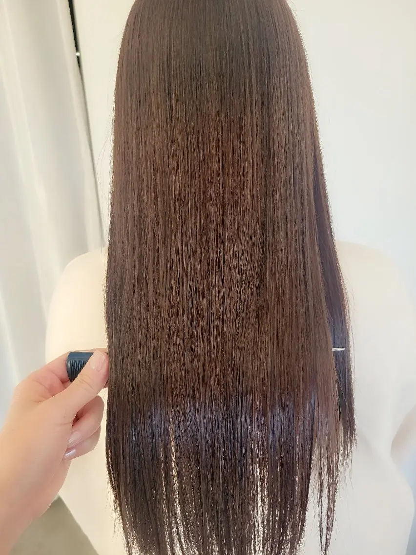 ロング 髪質改善 トリートメント カット ヘアカラー トリートメント ✨美髪✨艶髪✨ 髪質再生✨中城晴美のヘアスタイル