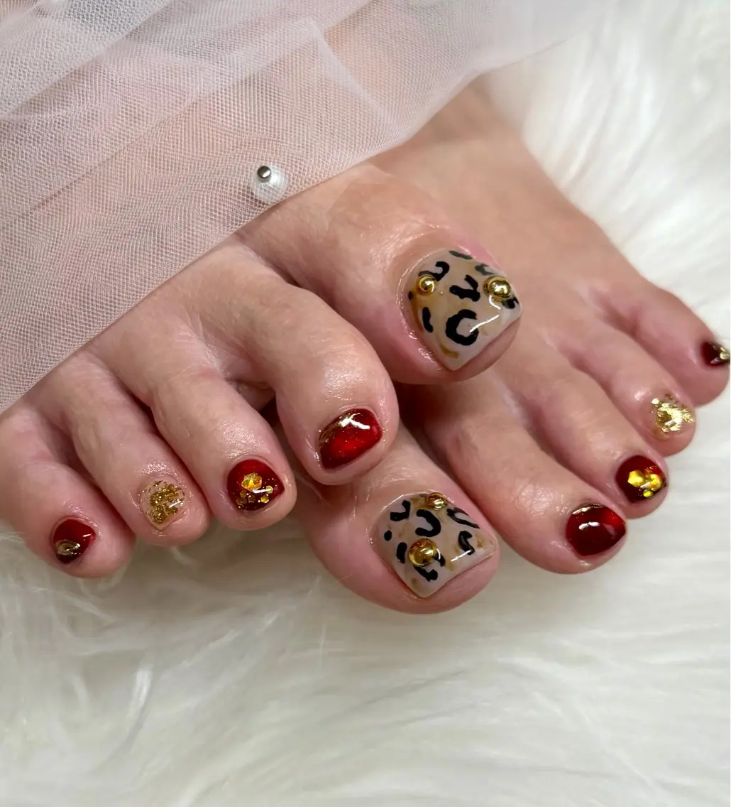 ネイル フットネイル HazeGrass NAILのネイルデザイン