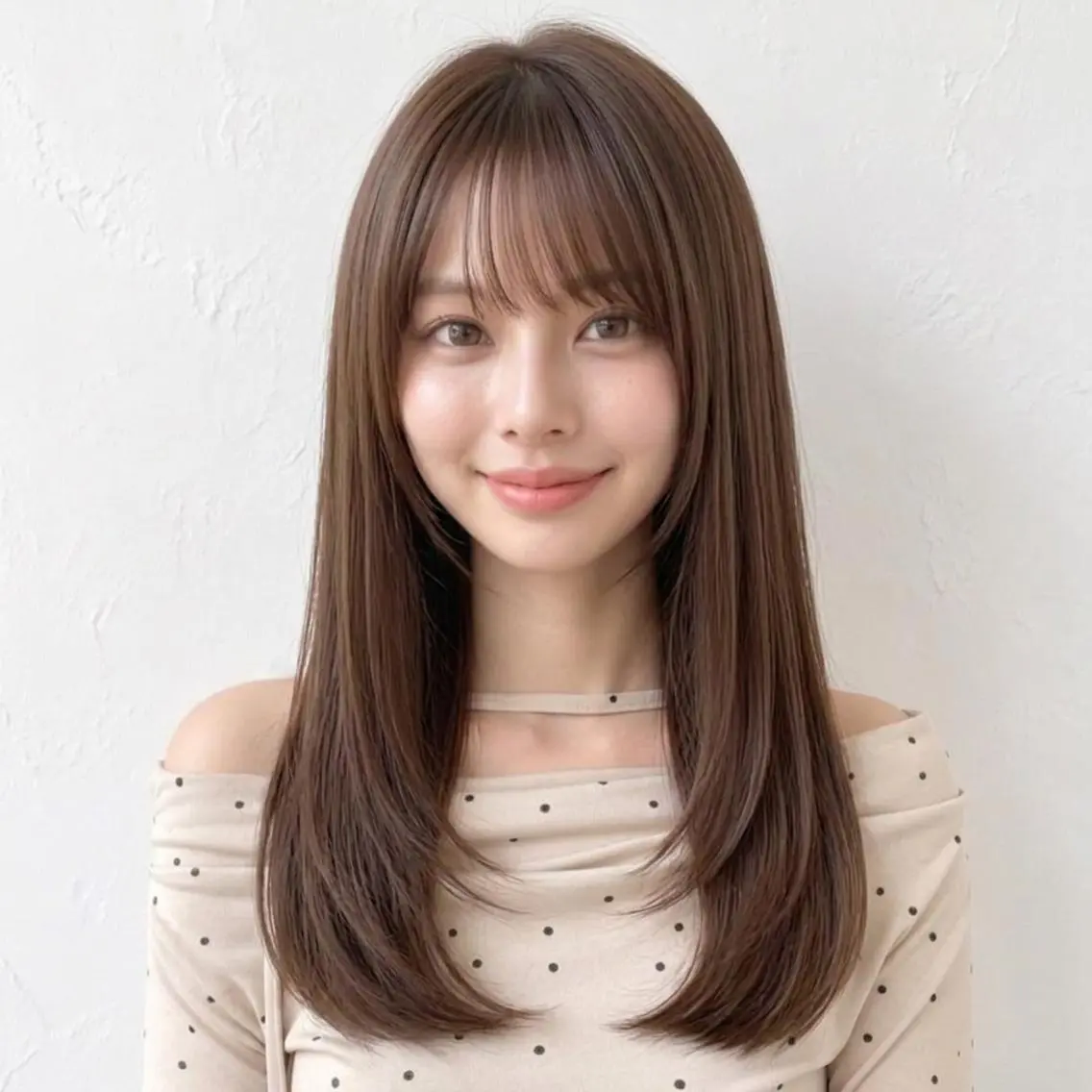 ロング 松山彩香💎艶髪💎 ロング／透明感カラーのヘアスタイル