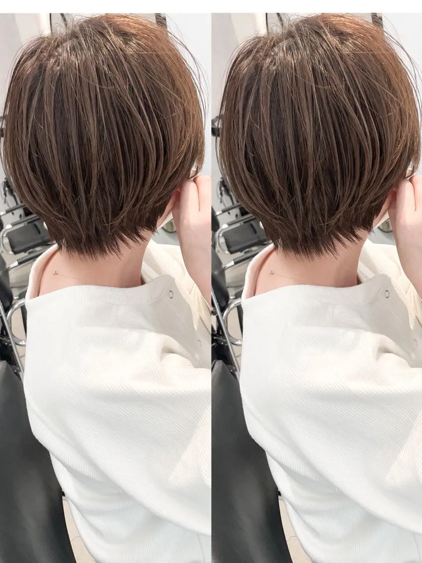 ショート ショートヘア カット mua 鳳のヘアスタイル