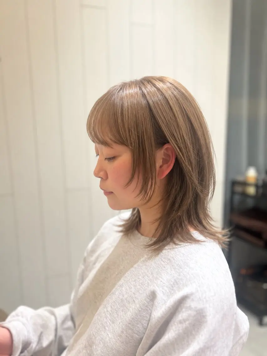 ミディアム ⭐️レイヤーカット /小駒杏花⭐️のヘアスタイル