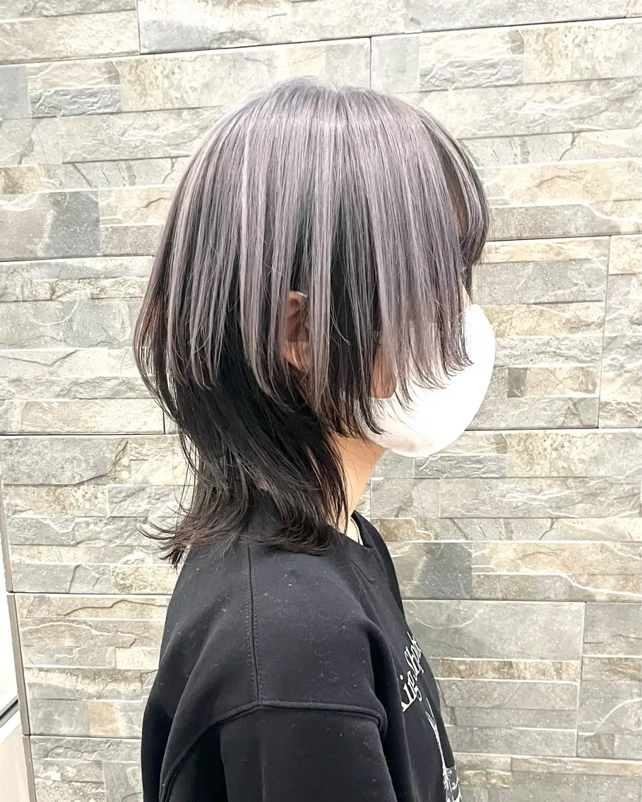 【人気No.3】カット+全体カラー+アンブレラカラー+aujua5stepトリートメントの写真