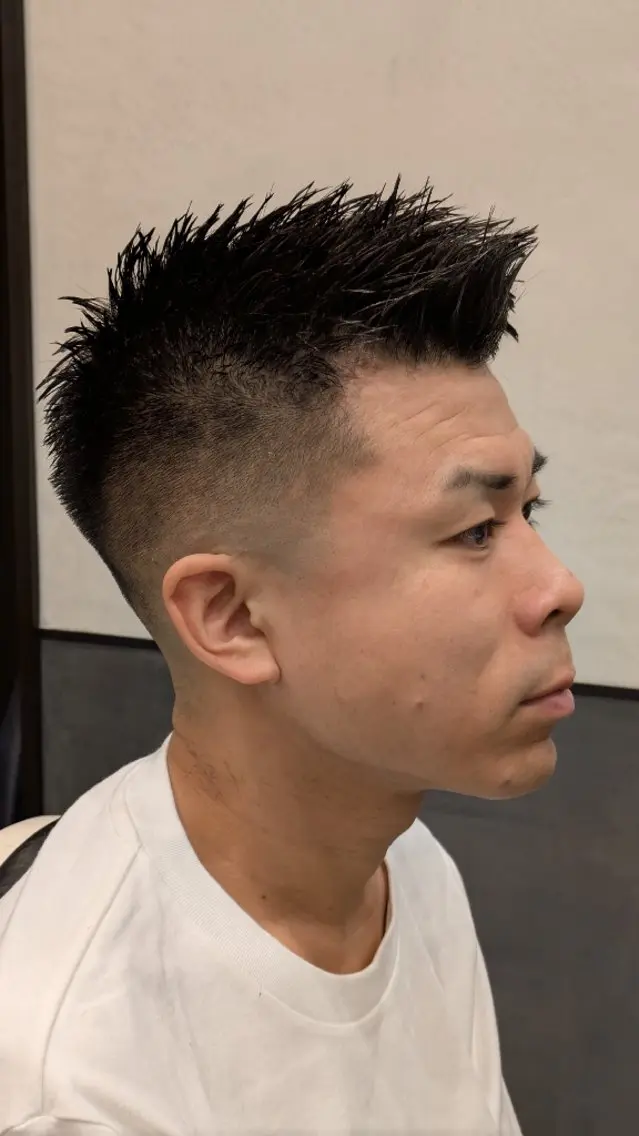 ショート 爰河 泰介のヘアスタイル