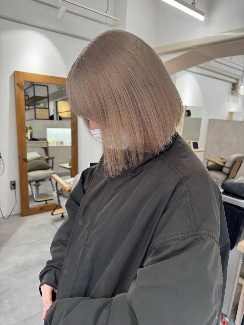 ミディアム 千葉 佑月のヘアスタイル