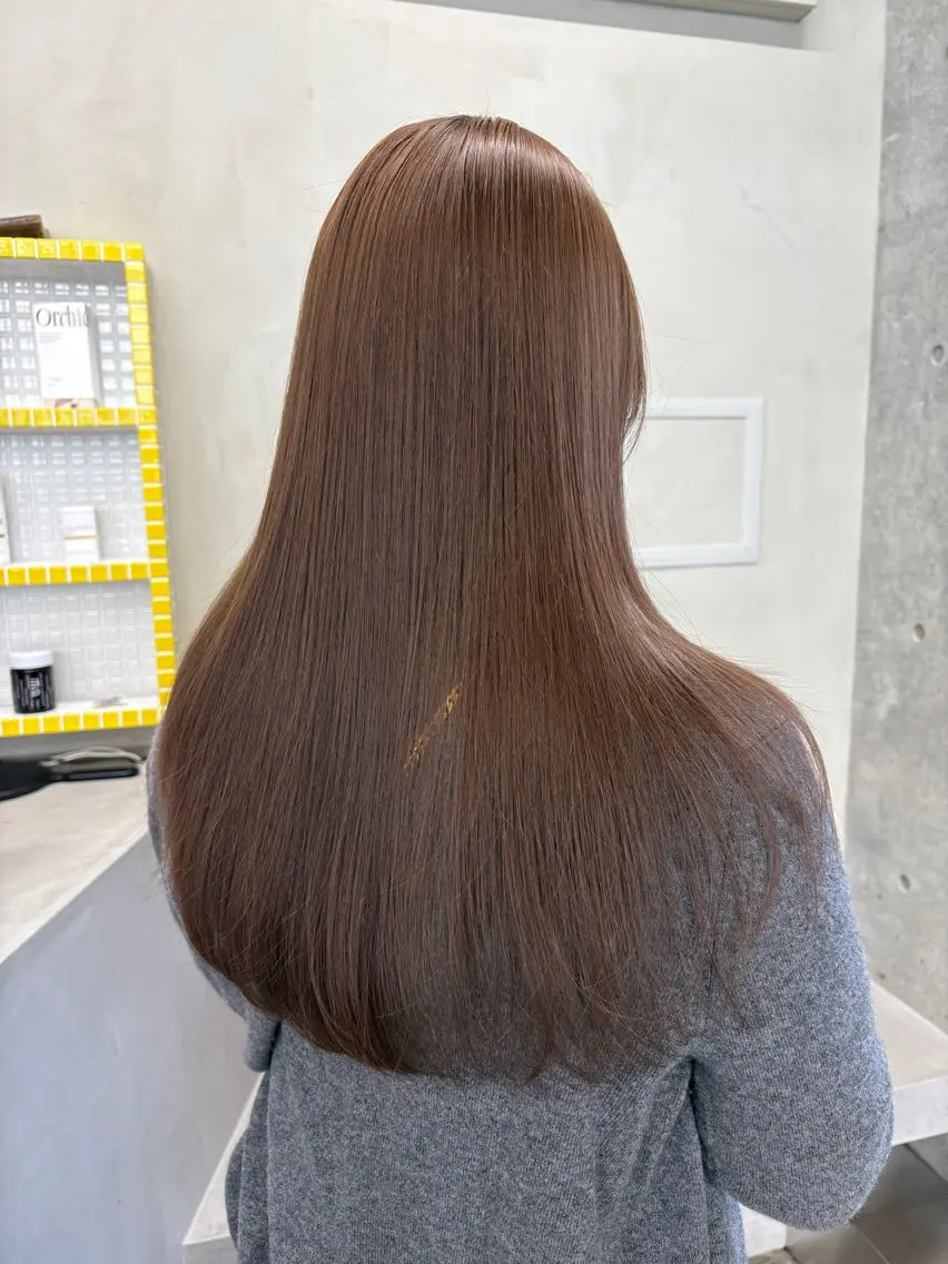 ロング カラー カット ヘアカラー yuuna/ ハッシュカット🎀のヘアスタイル