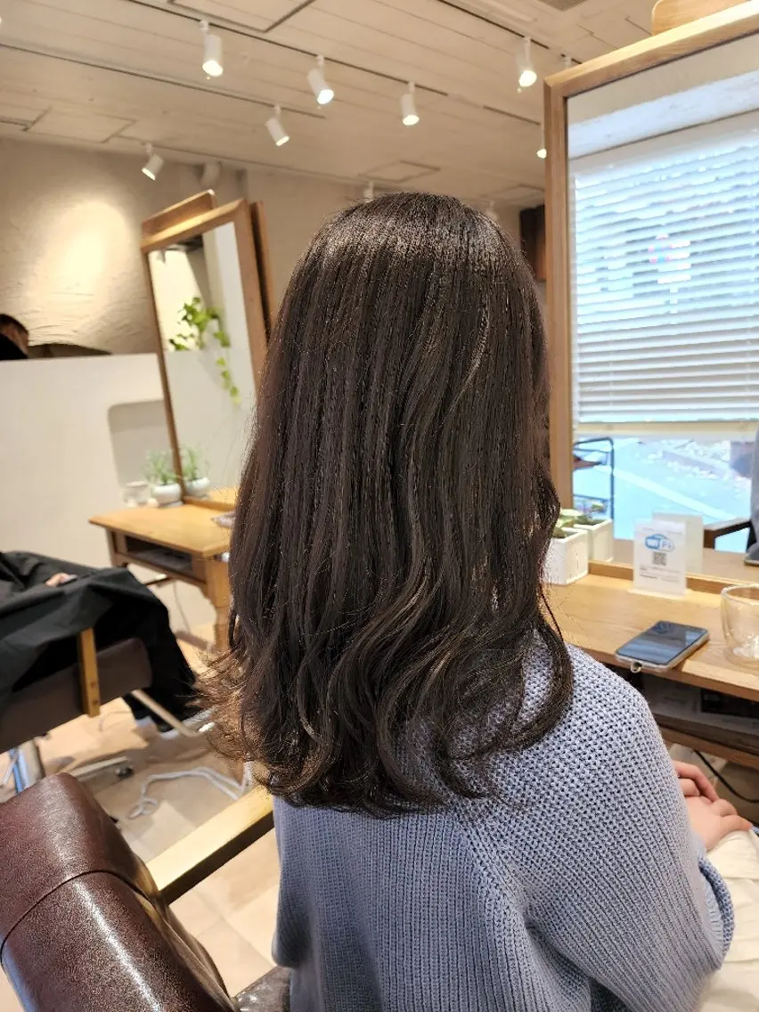セミロング パーソナルカラー診断 💖パーソナル診断 特化YUYA💖のヘアスタイル