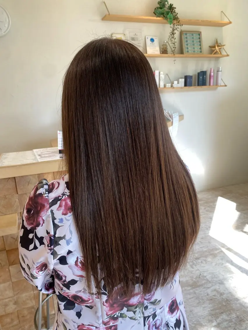 カラー 長沼 愛莉のヘアスタイル