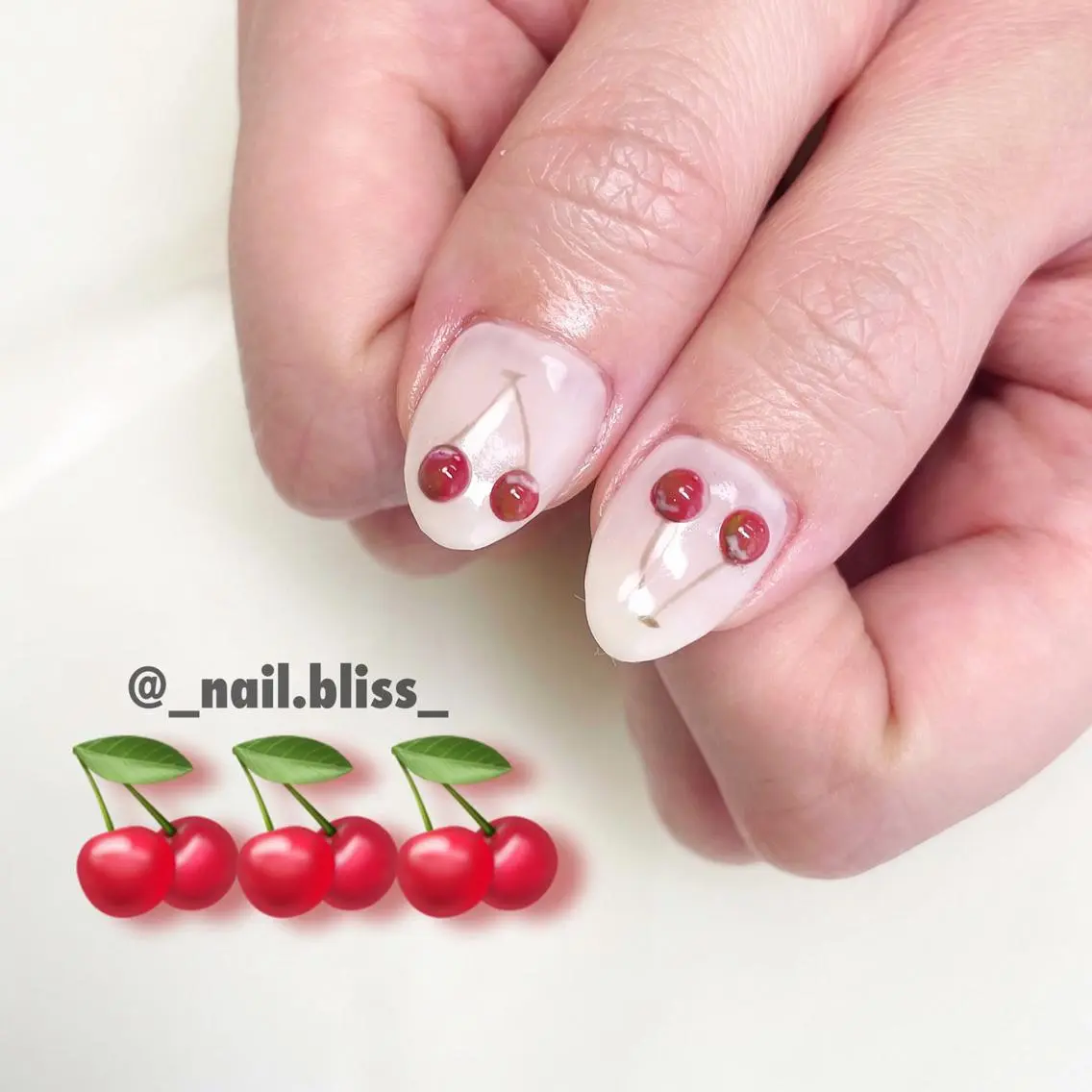 ネイル ぷっくりネイル ハンドネイル NAIL BLISSのネイルデザイン