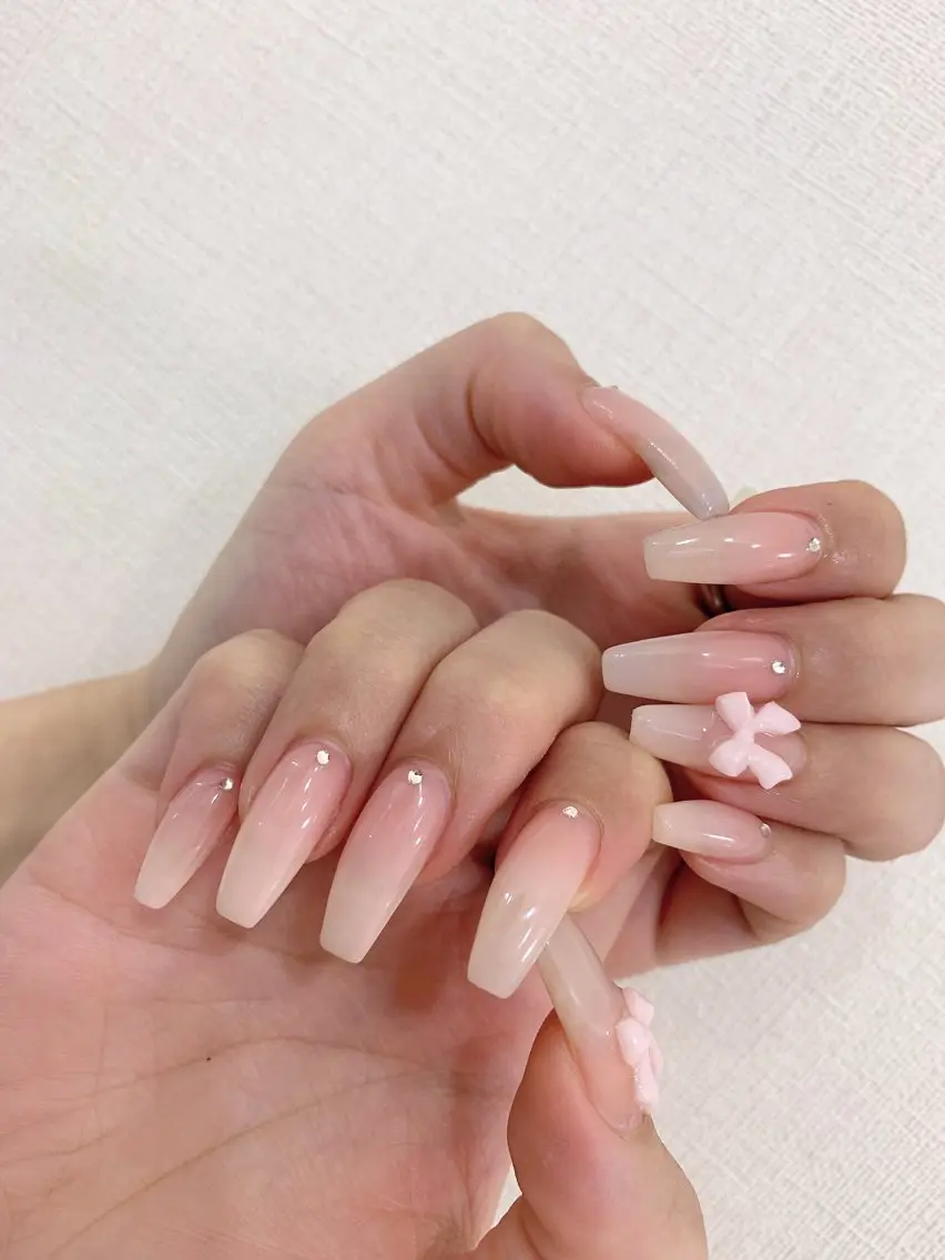 ネイル グラデーション 春ネイル 夏ネイル ワンホンネイル Rainbow Nailのネイルデザイン