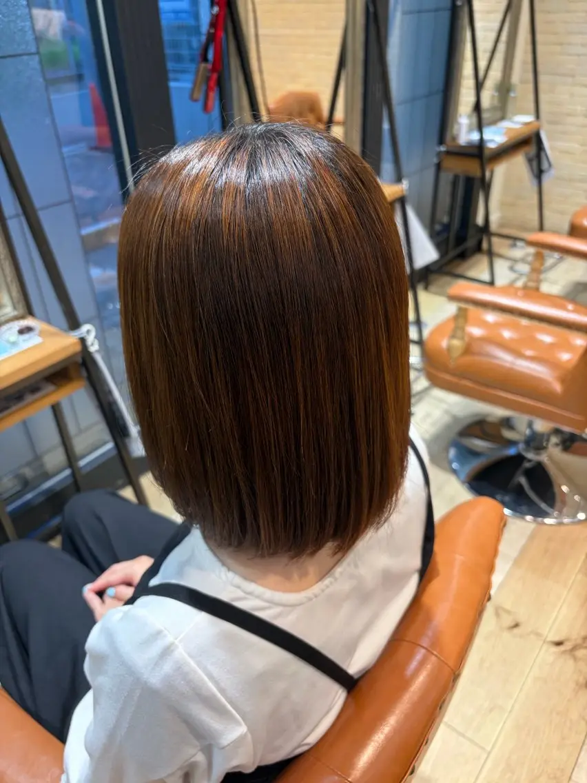 ミディアム ななか /KOKOROのヘアスタイル