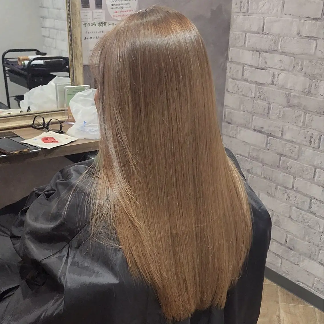 ロング カラー 箕面駅‪/カット 千葉 凛大のヘアスタイル