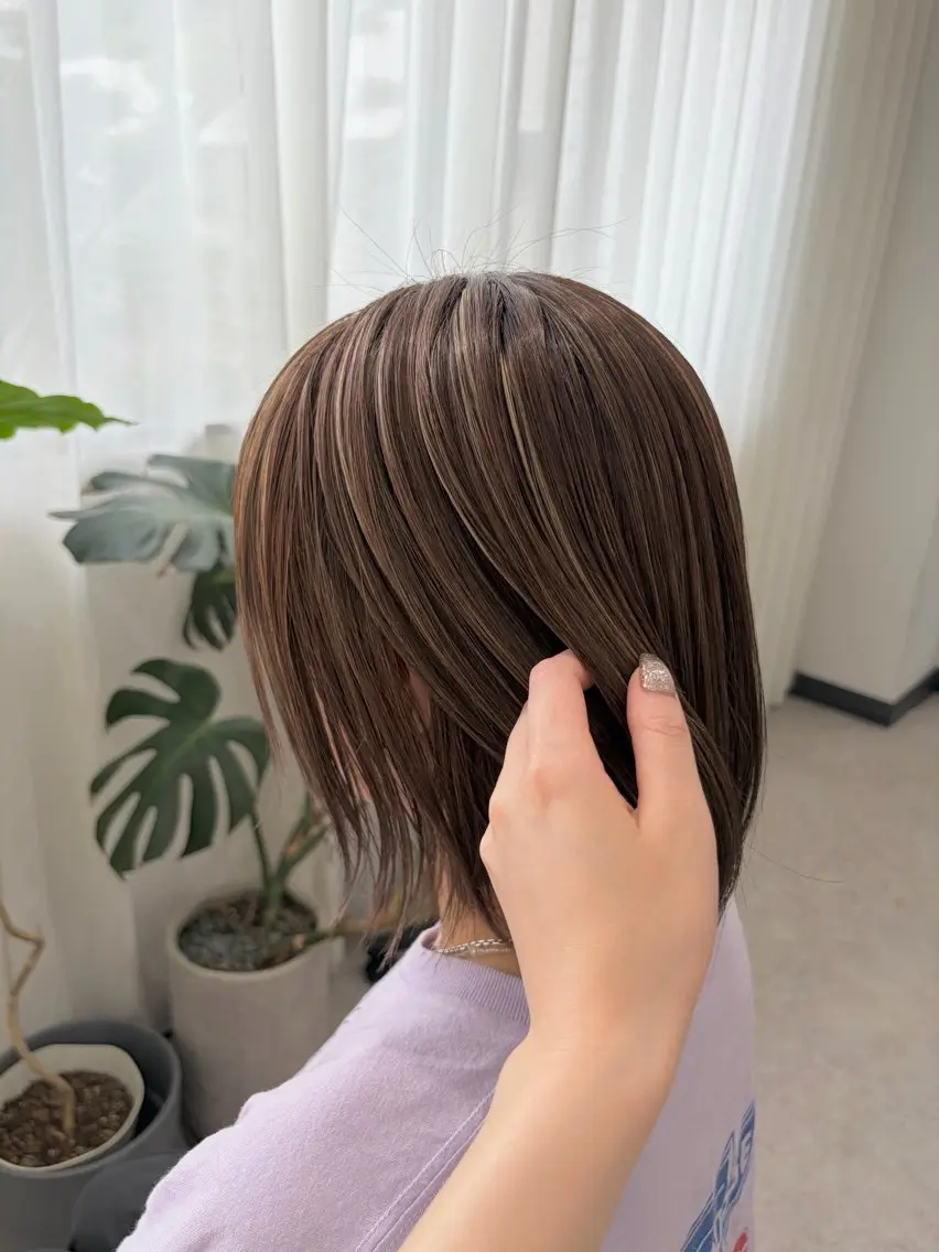 ハイライトカラーの写真
