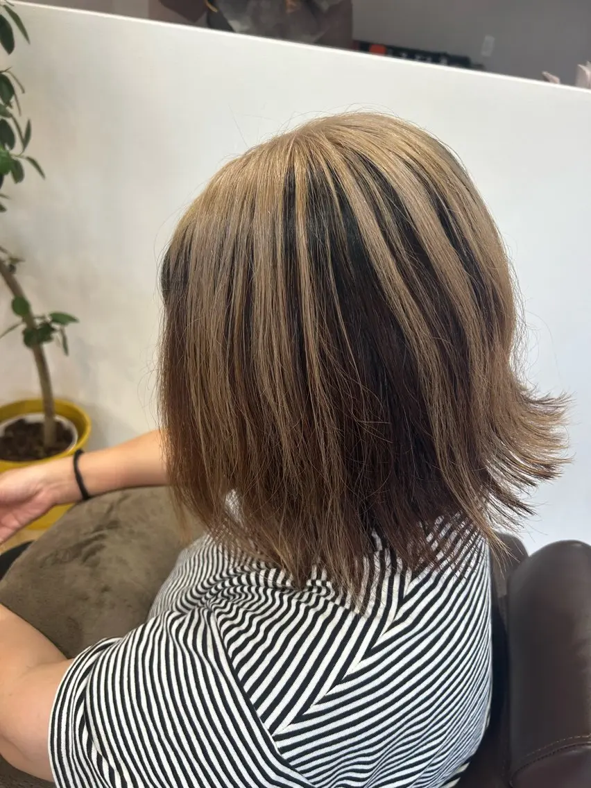 ショート カラー ブリーチ ヘアカラー 💎Dia/響🌍 メンズカット/カラーのヘアスタイル