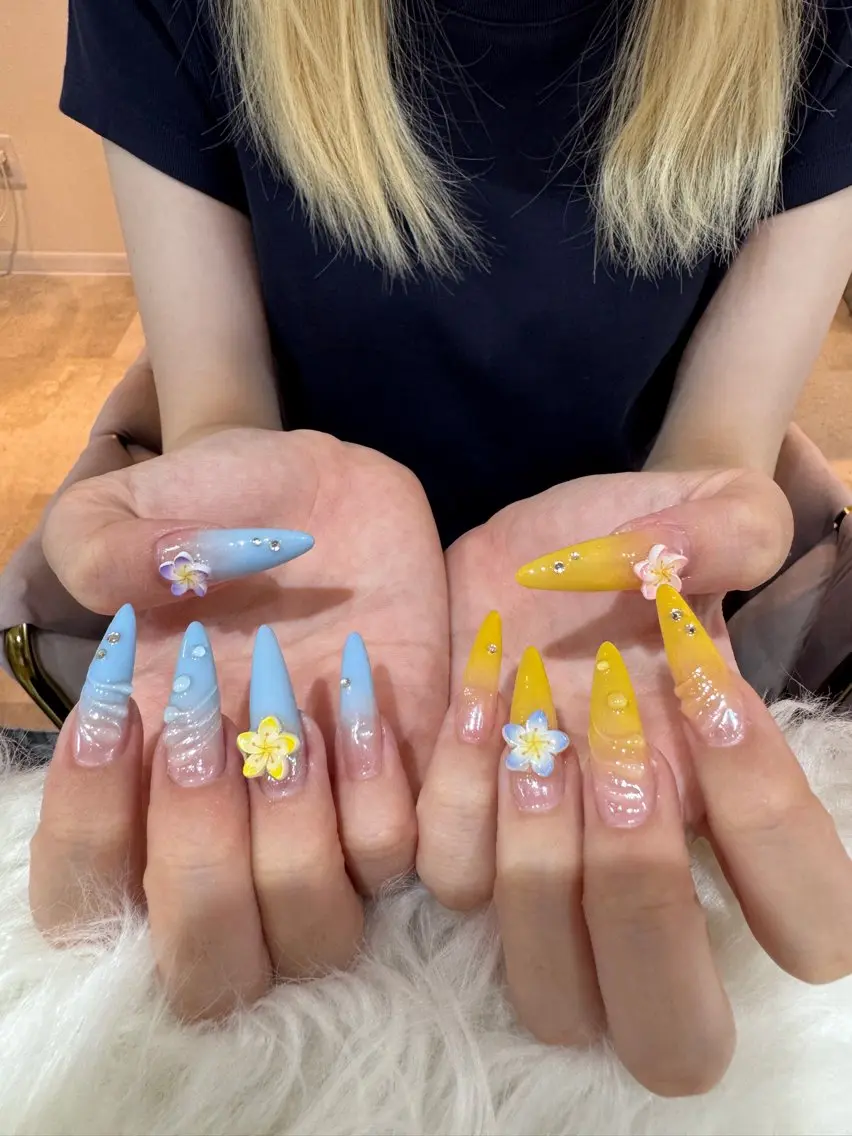 ネイル ジェルネイル 持ち込み ネイルチップ ハンドネイル nana chanのネイルデザイン