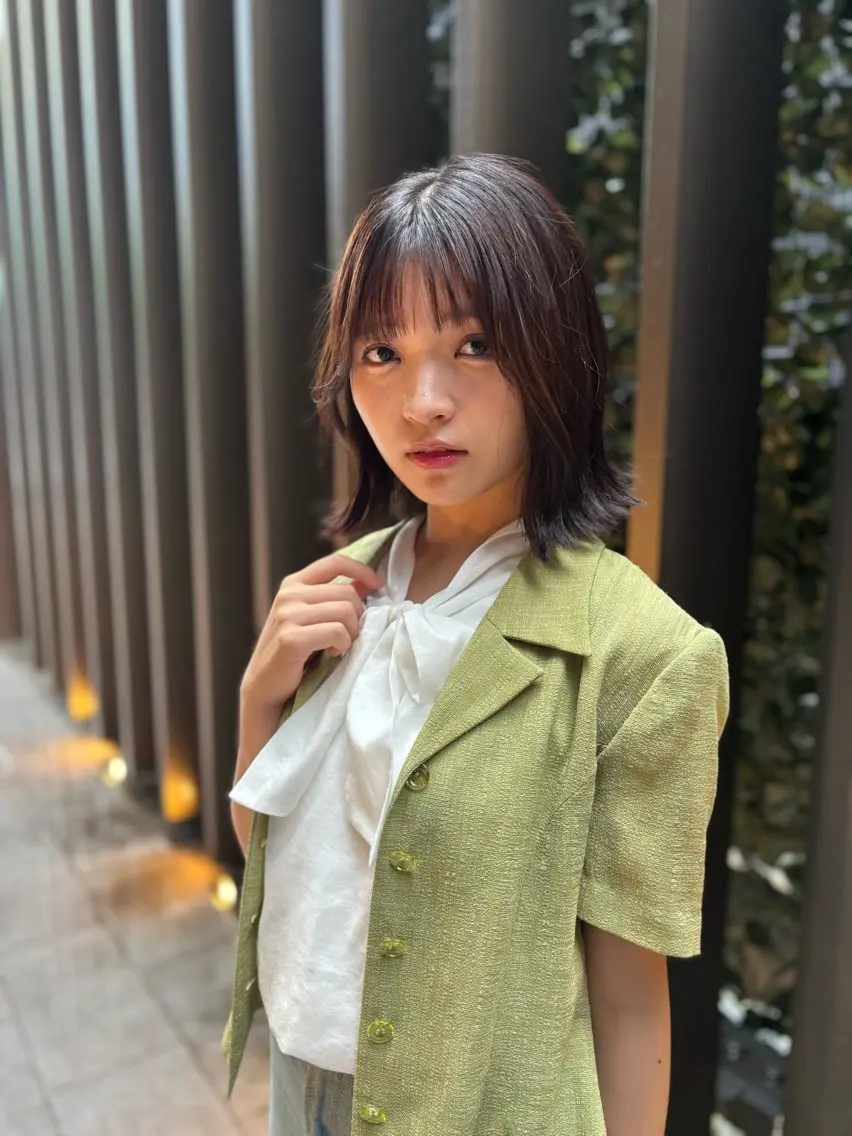 ミディアム カット ヘアカラー 💎THE ECT 💎Yu-ka🪄✨のヘアスタイル