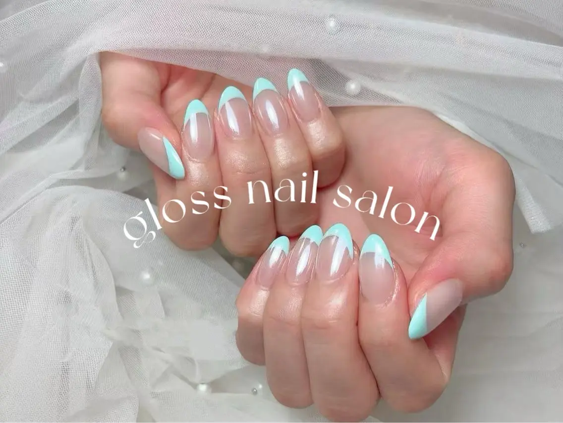 ネイル ハンドネイル ゆり🌷 gloss nailのネイルデザイン