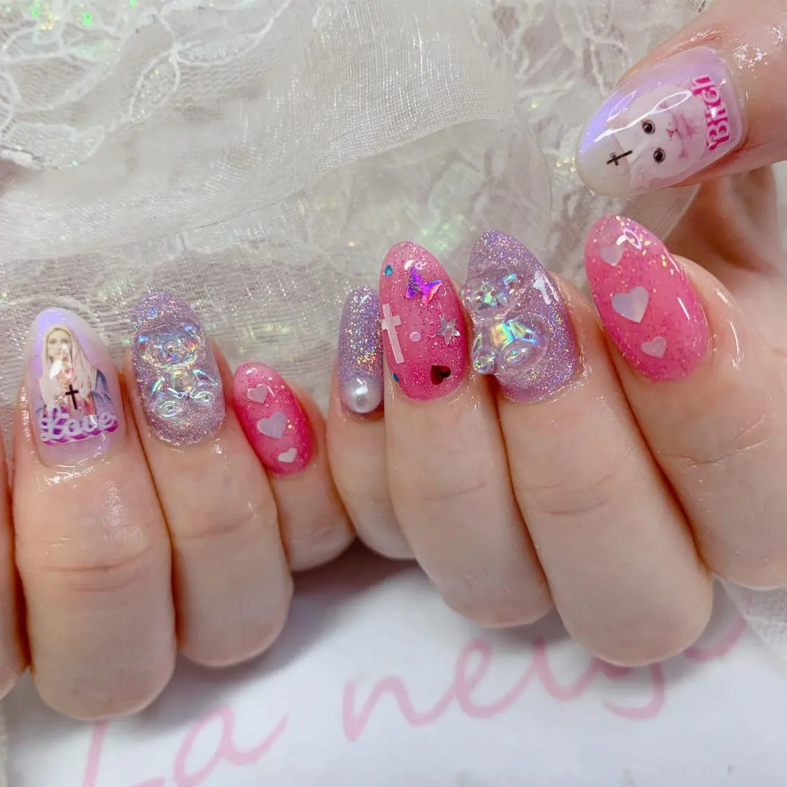 ネイル ハンドネイル La neige* yuki 🐩🌙のネイルデザイン