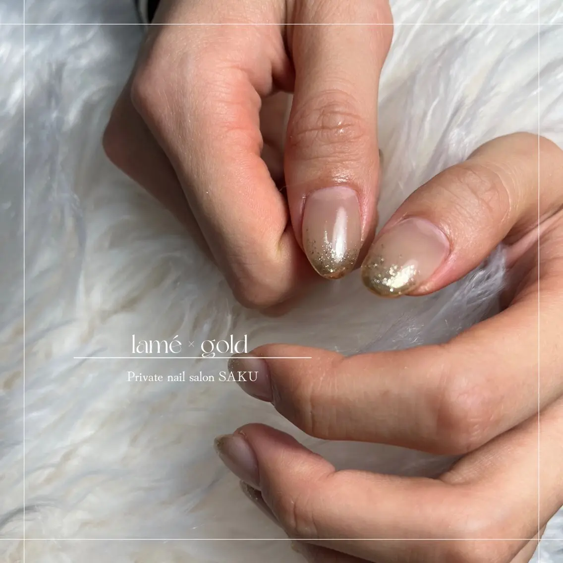 ネイル ミラーネイル SAKU nail 作島茜のネイルデザイン