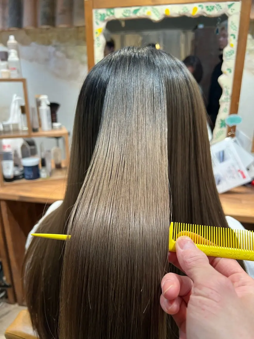ロング カラー パーマ 伊東 颯のヘアスタイル