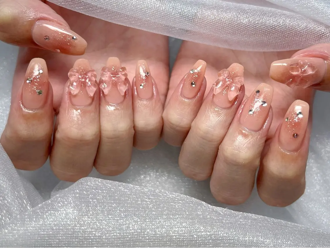 ネイル ハンドネイル Queennail 北堀江Yumiのネイルデザイン