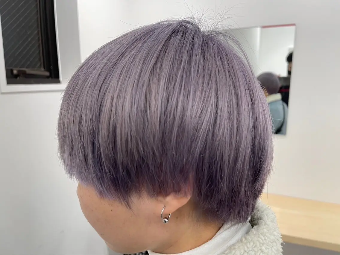 メンズ ブリーチ守口 rikiyanのヘアスタイル