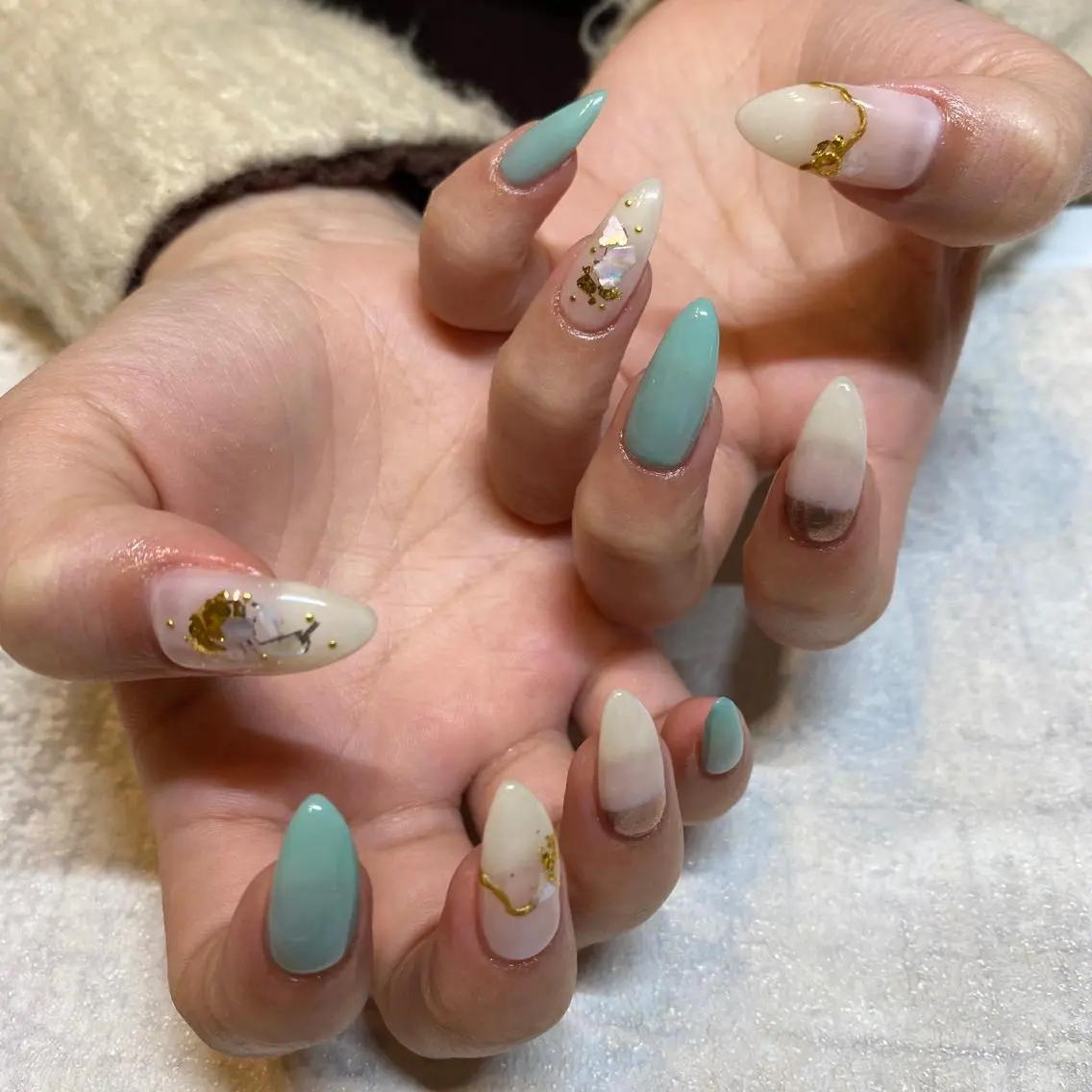 ネイル NORA nail UMEDA MAIのネイルデザイン